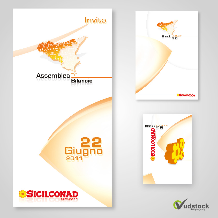 Brand identity Bilancio Conad sicilia