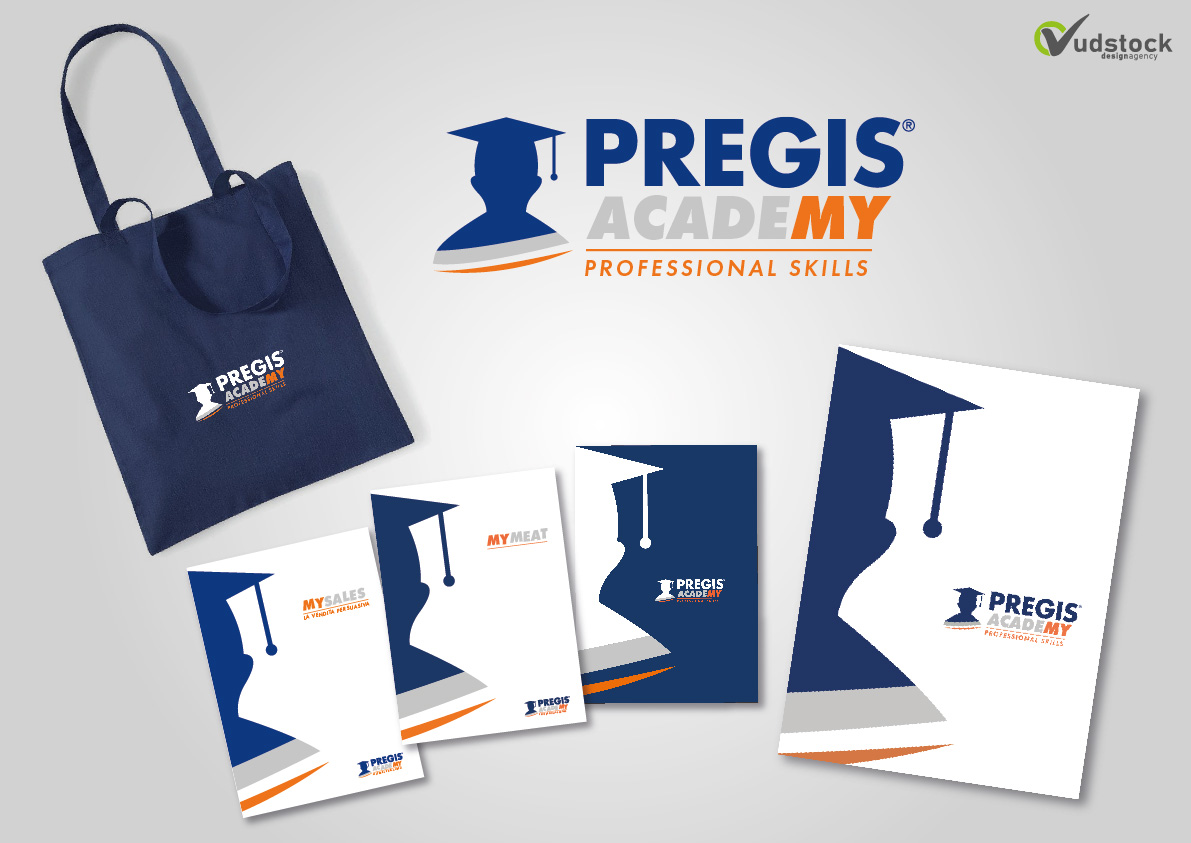 Logo e Brand Identity per Pregis Academy