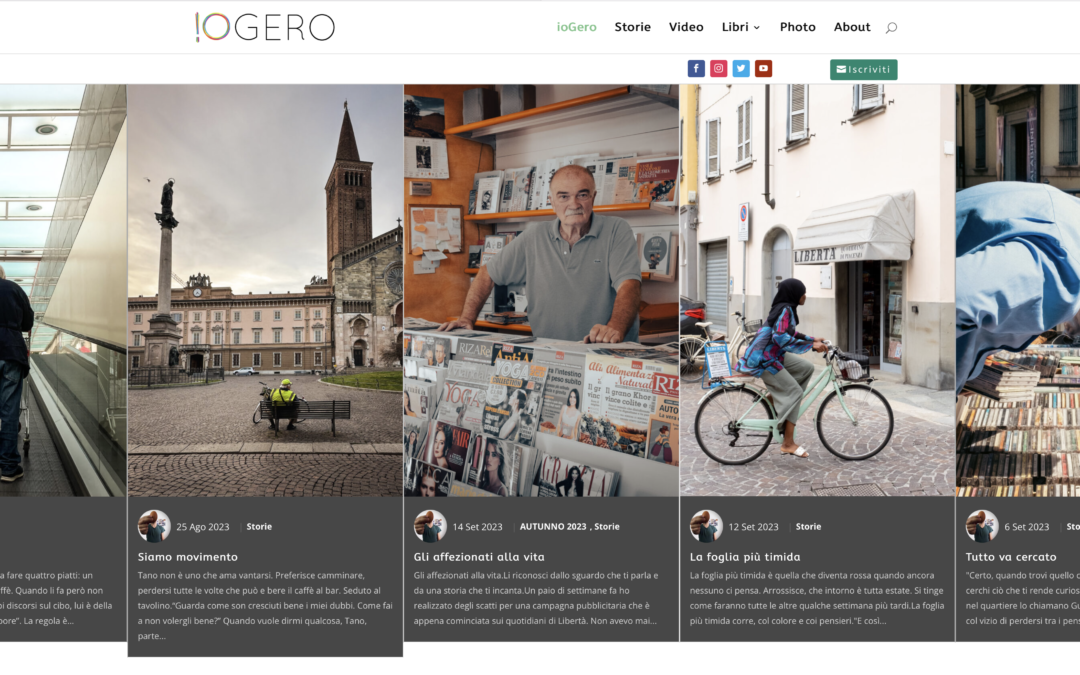 Nuovo sito web IOGERO.com - Nuovo progetto!
